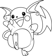 Raichu Online Värvimine